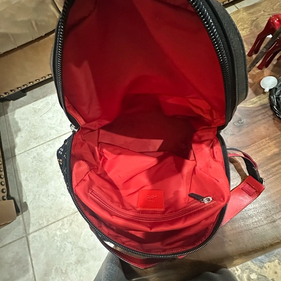 ❌❌SOLD❌❌Christian Louboutin Black and Gold Backpack - Picture 14 of 14